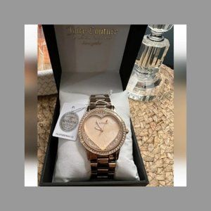 Swarovski Juicy Couture watch. Rose gold color NWT